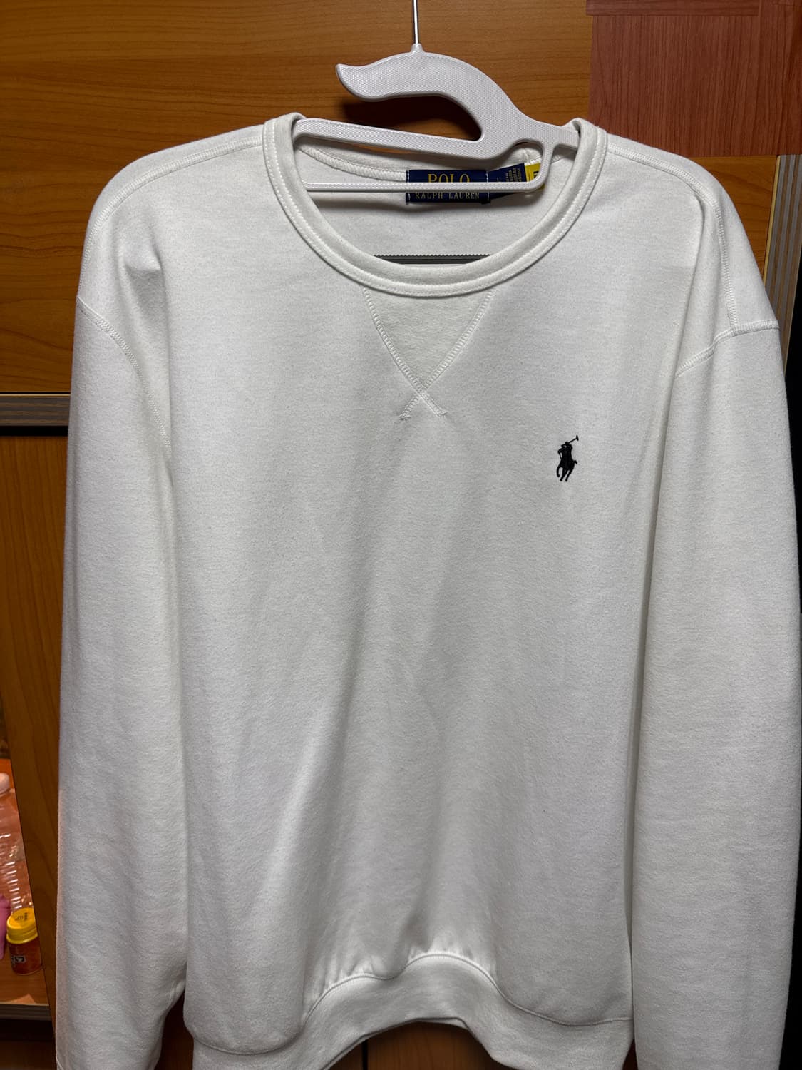 polo 맨투맨 화이트 L 상품이미지1