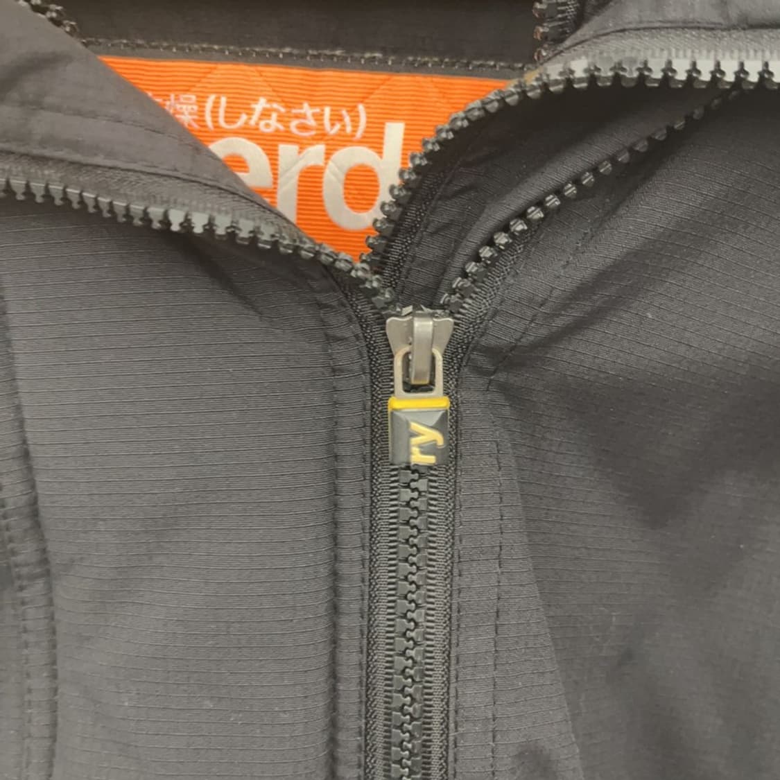 슈퍼드라이 재팬 스트릿 힙합 하이넥 바람막이 자켓 M C09383 상품이미지8