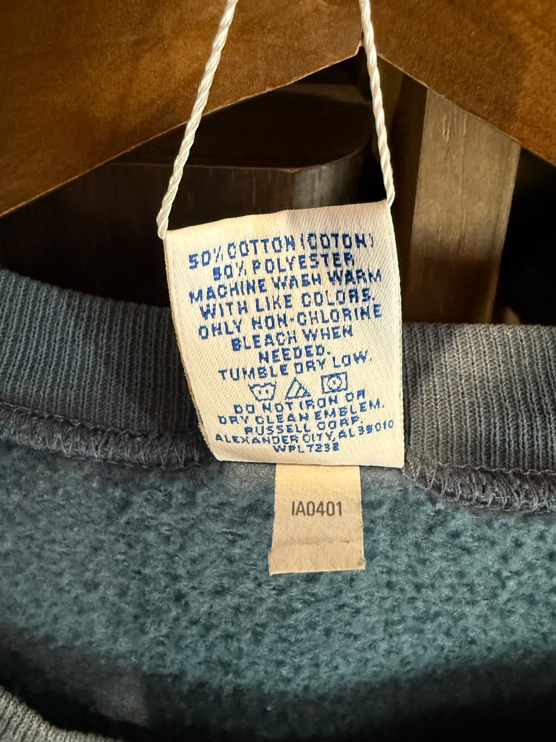 00s 러셀 블랭크 스웻셔츠 XL(2XL) 상품이미지8