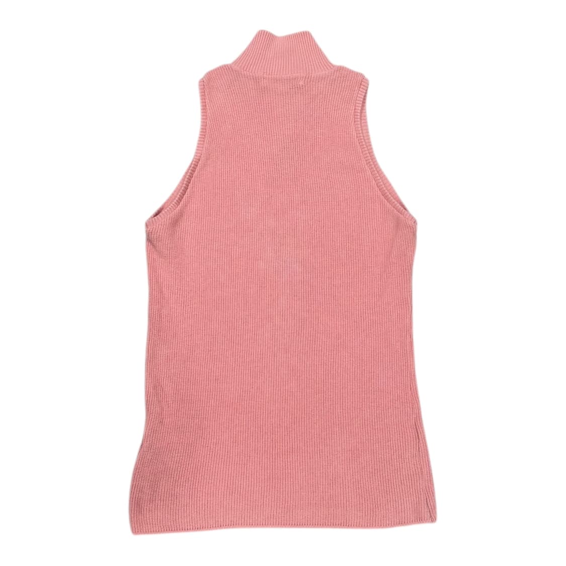 버버리 블루라벨 하이넥 니트 나시 핑크 38 상품이미지3