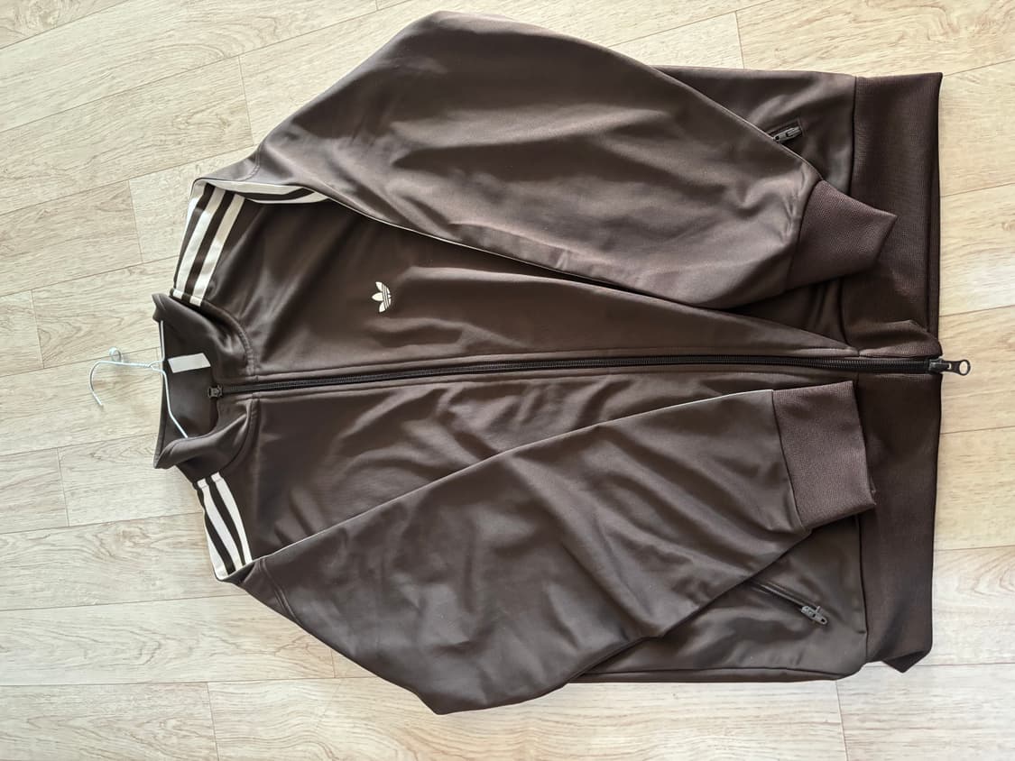 아디다스 다크브라운 트랙탑 져지 xs사이즈 상품이미지1