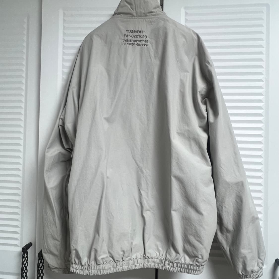 Thisineverthat Reversible TeamJacketGrey 상품이미지3