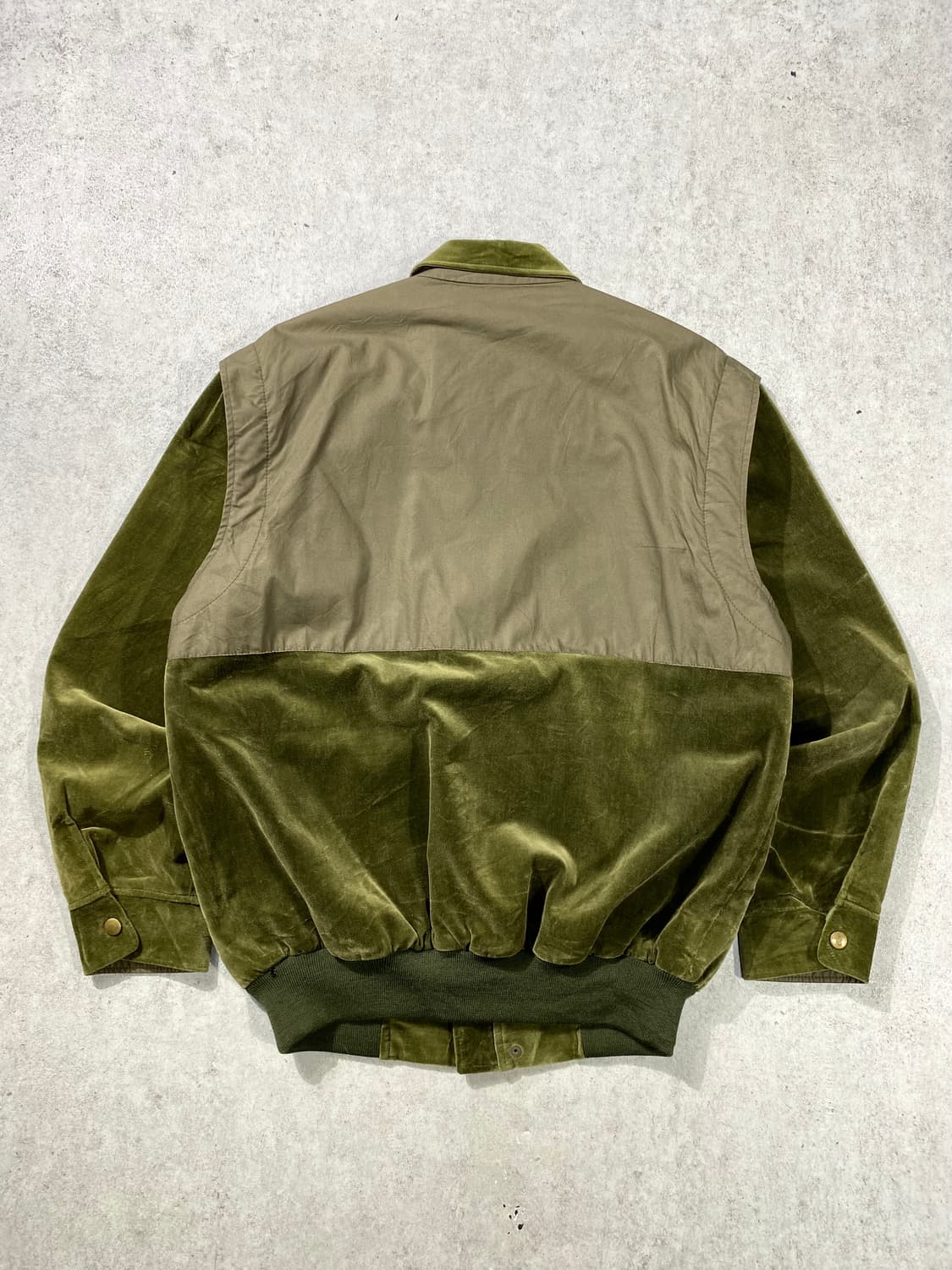 [L] 90s Simple Life 심플라이프 재팬 벨벳 봄버자켓 상품이미지8