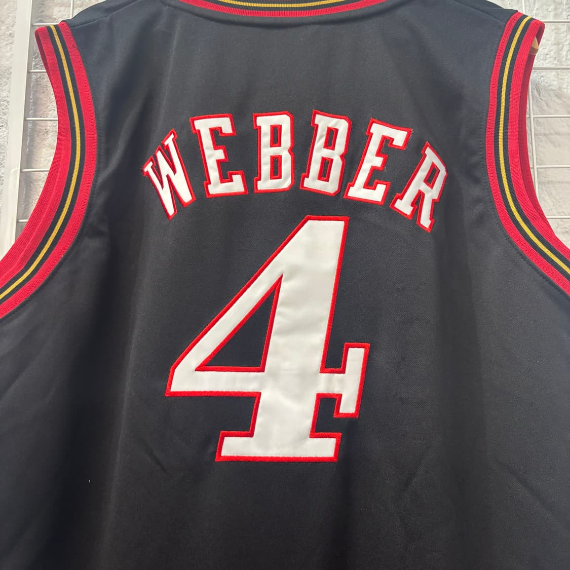 NBA 필라델피아 식서스 블랙 슬리브리스 유니폼 XL 상품이미지6