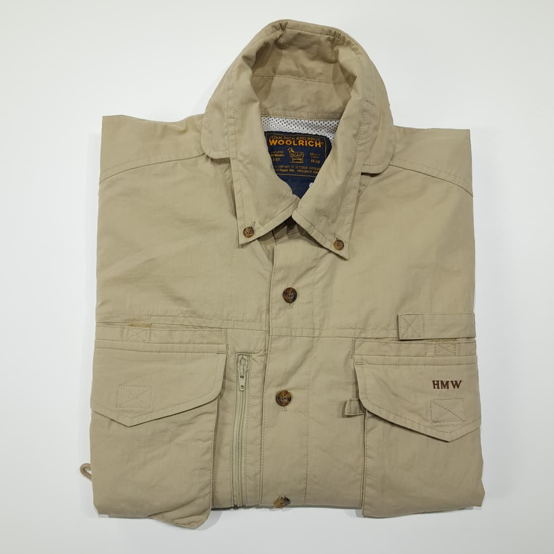 CL640 XL 울리치 90s 사파리 헌팅 유틸리티 샌드베이지 셔츠 남 상품이미지9