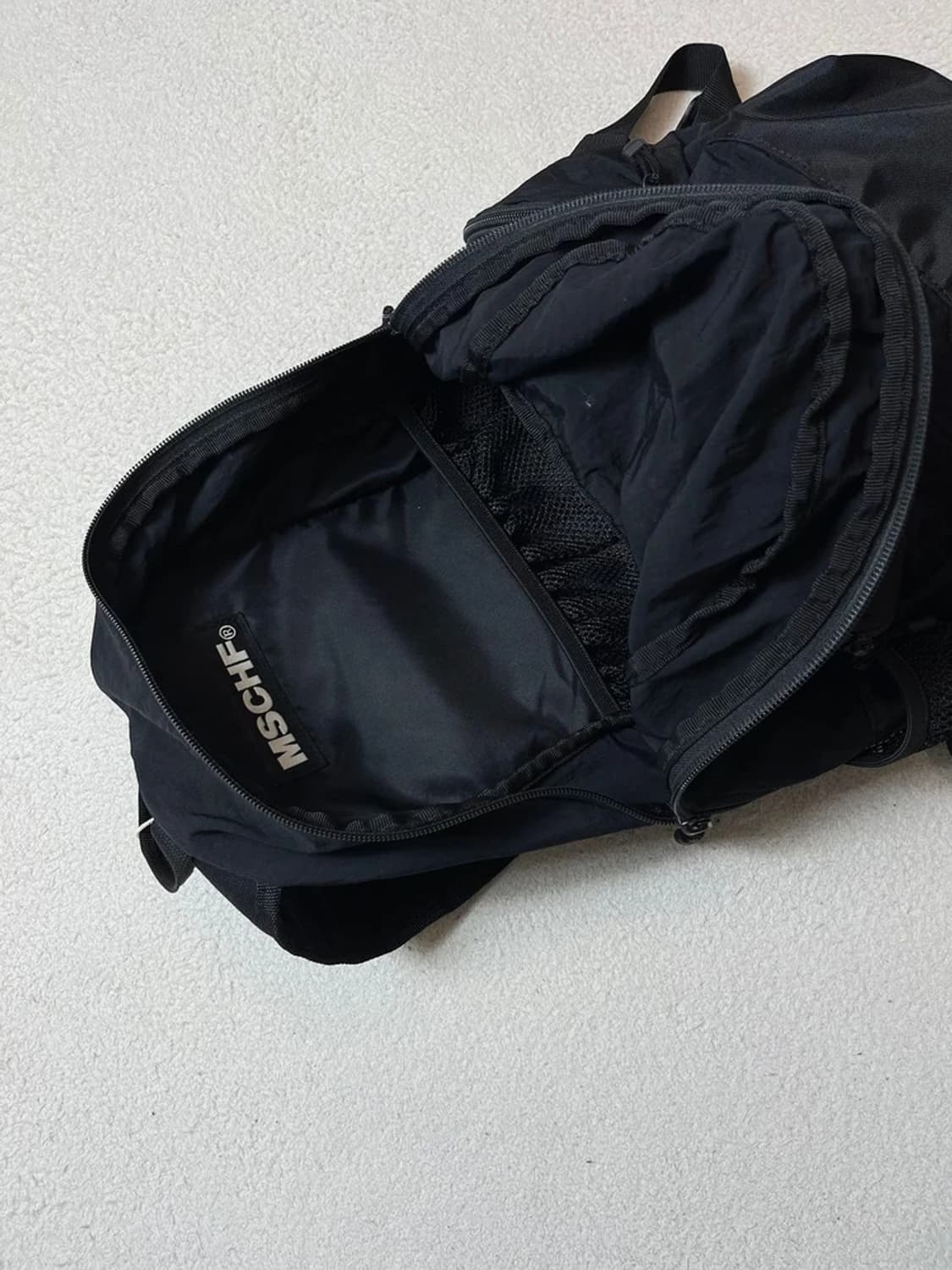 미스치프 19Fw 피그먼트 나일론 백팩 A1853 상품이미지9