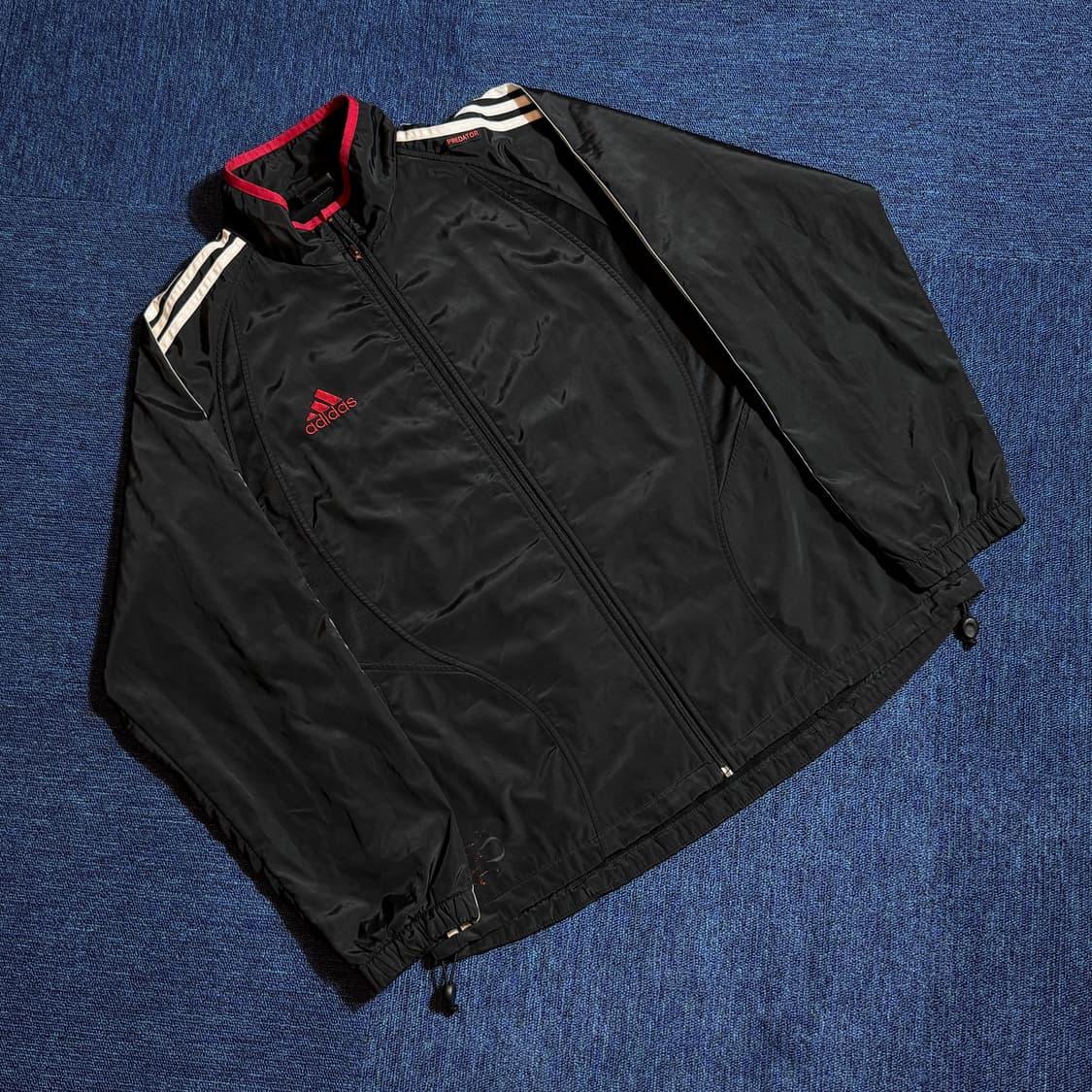아디다스 프레테더 블랙 바람막이 상품이미지1