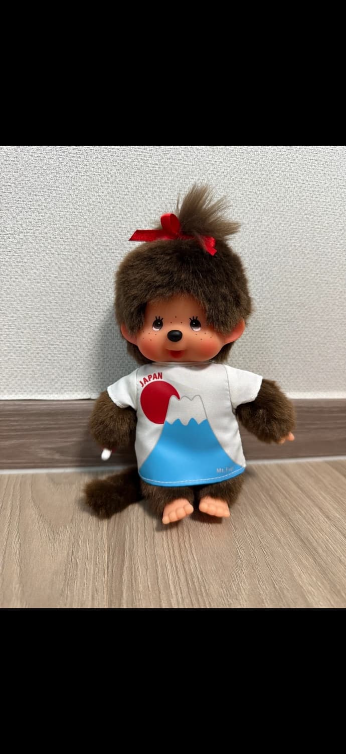 몬치치 후지산 티셔츠 인형 상품이미지1