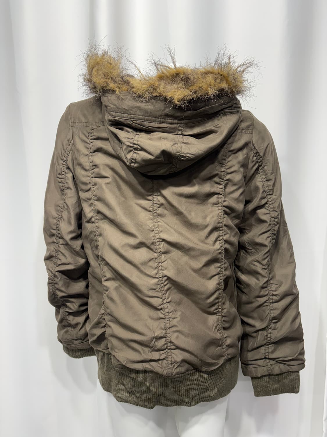 🎸카키 퍼 봄버 자켓🎸 상품이미지6