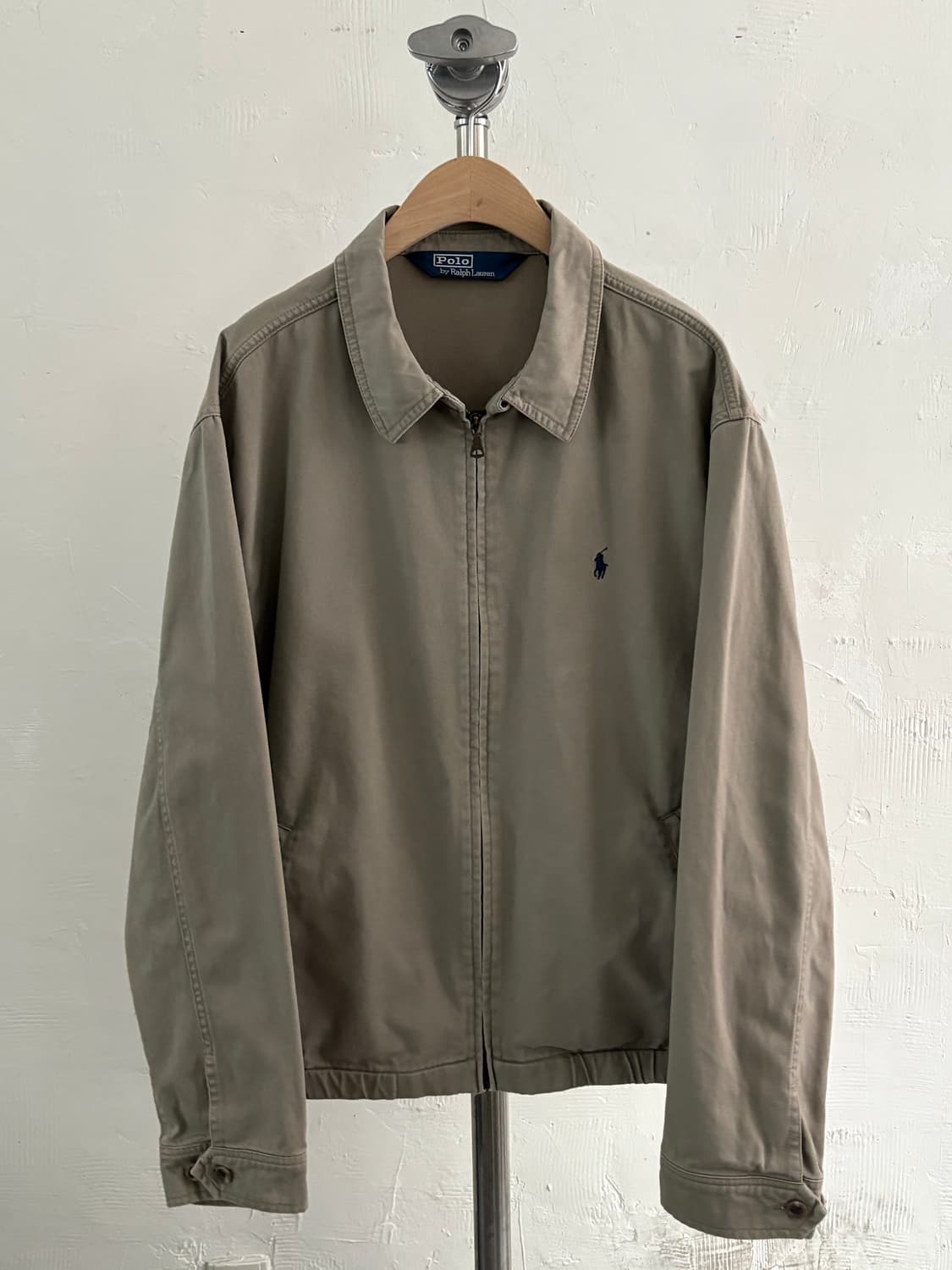 Polo 폴로 랄프로렌 탄베이지 컬러 코튼 헤링턴 자켓 상품이미지2