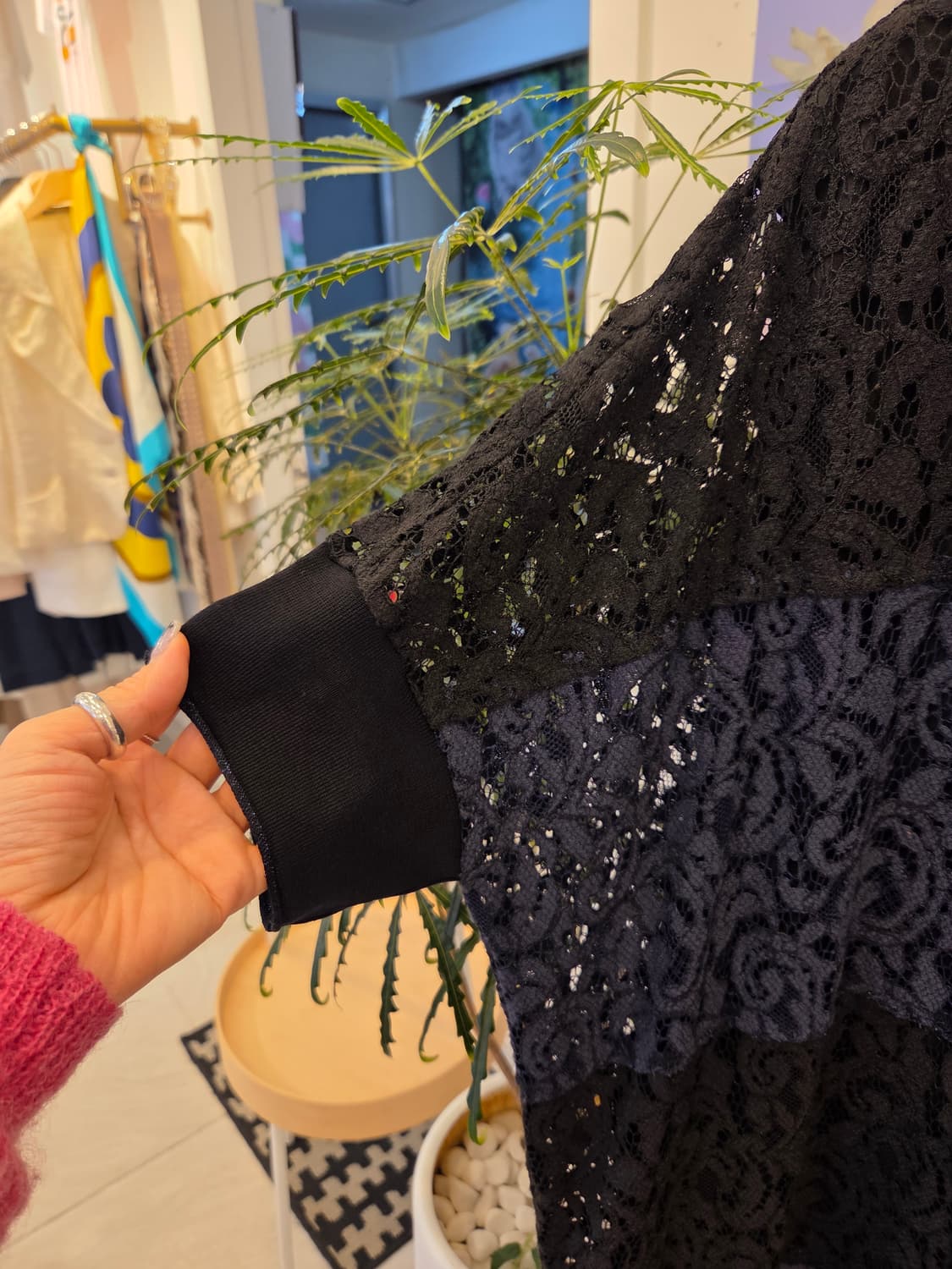 데무 레이스 원피스 (오버핏) 상품이미지3