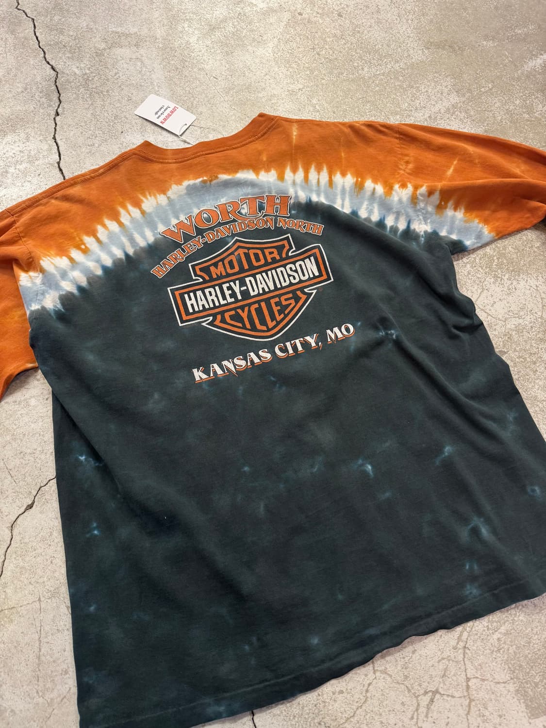 할리데이비슨 타이다잉 롱슬리브 상품이미지6