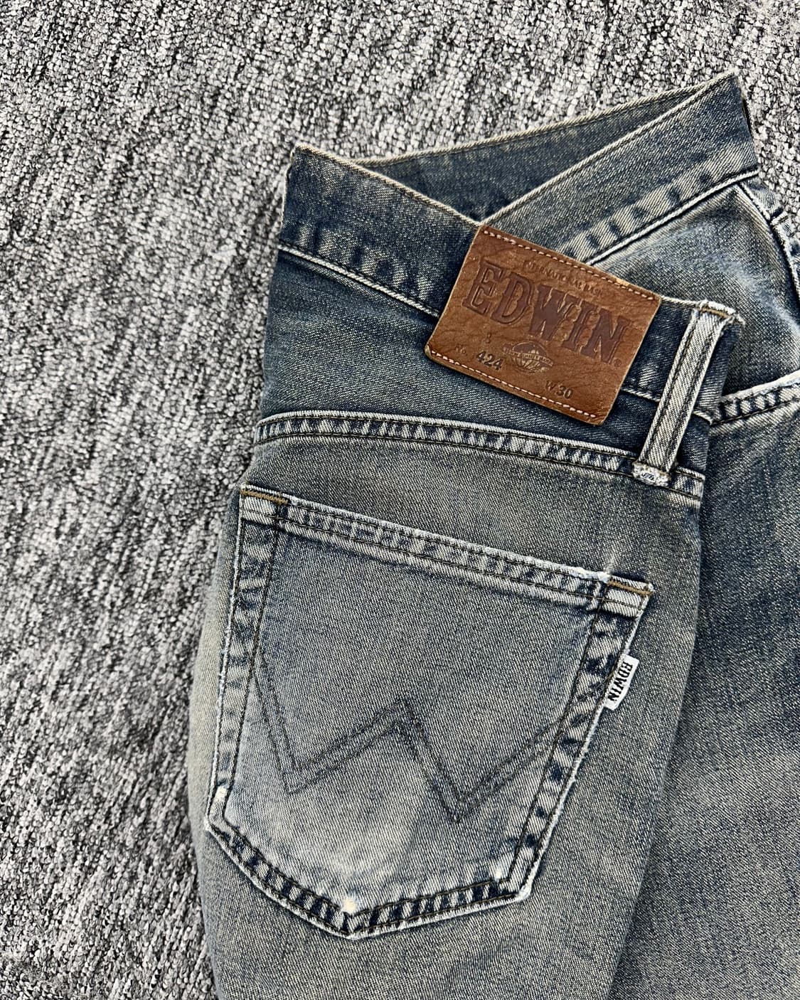 (허단37)에드윈 424 워싱데님-M1432 상품이미지5