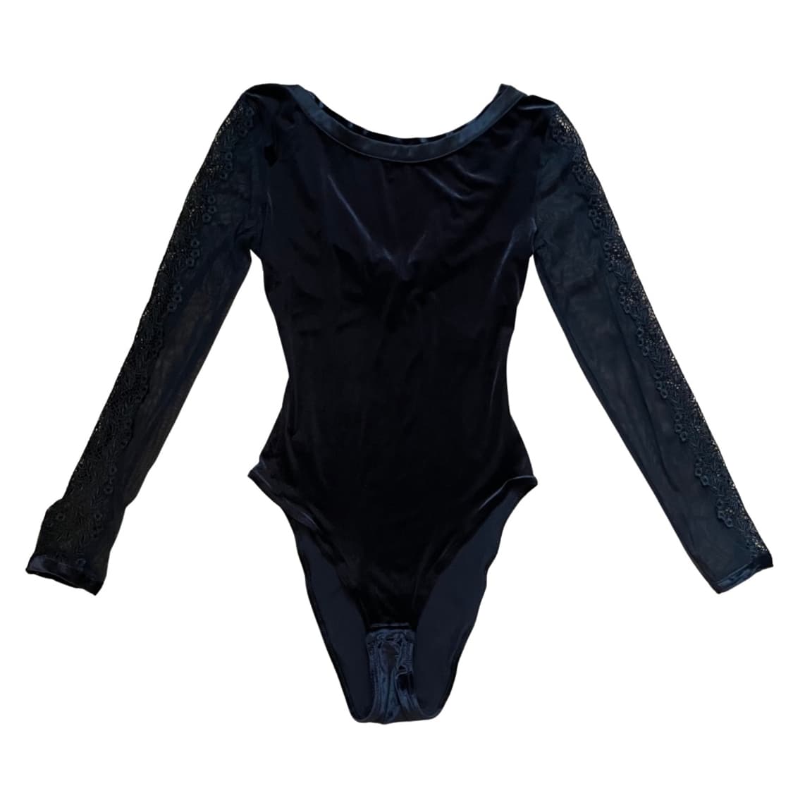 LA PERLA Velvet Open Back Bodysuit M 상품이미지2