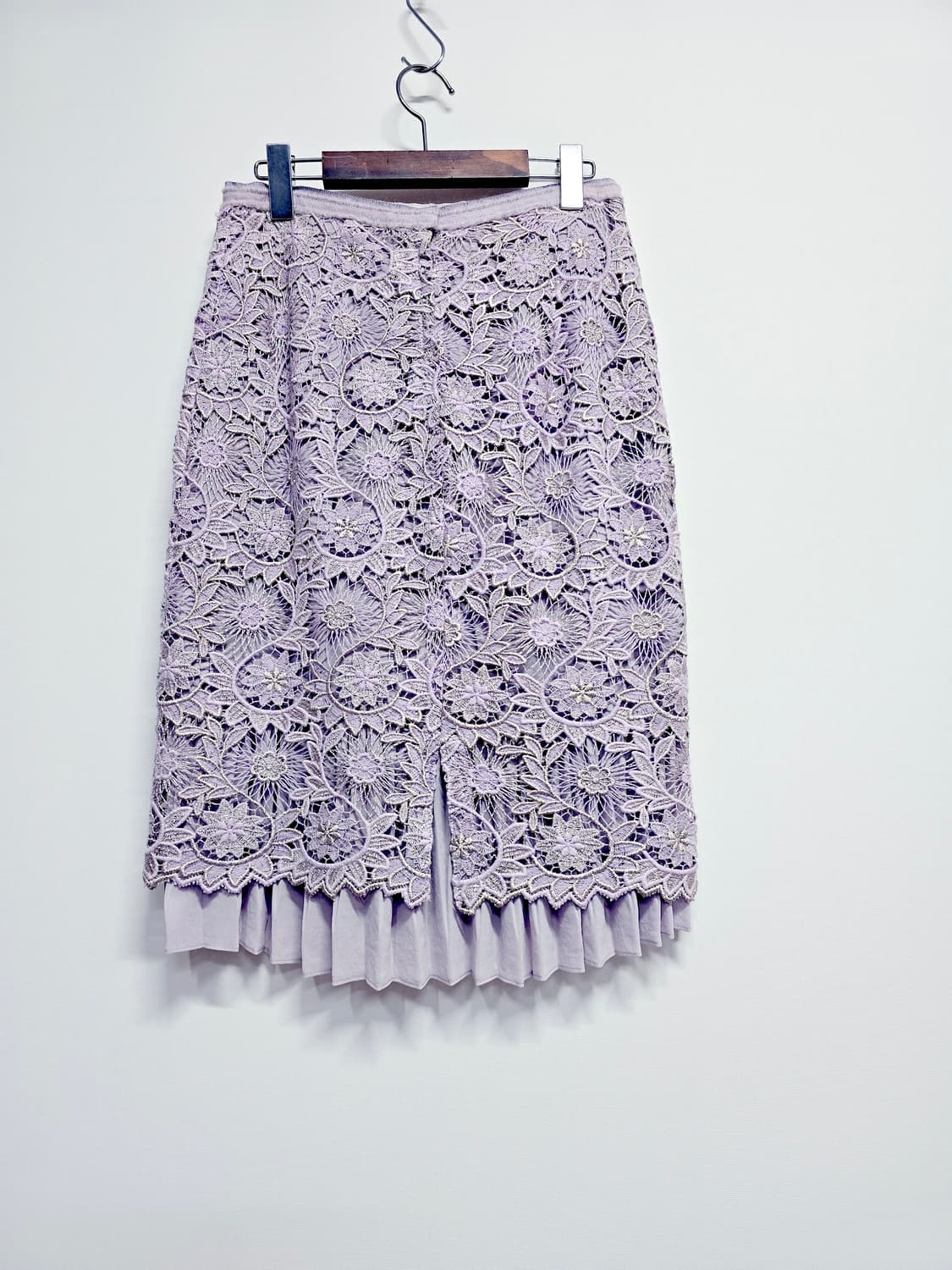 오즈세컨 레이스 스커트 퍼플 프릴 장식 상품이미지4