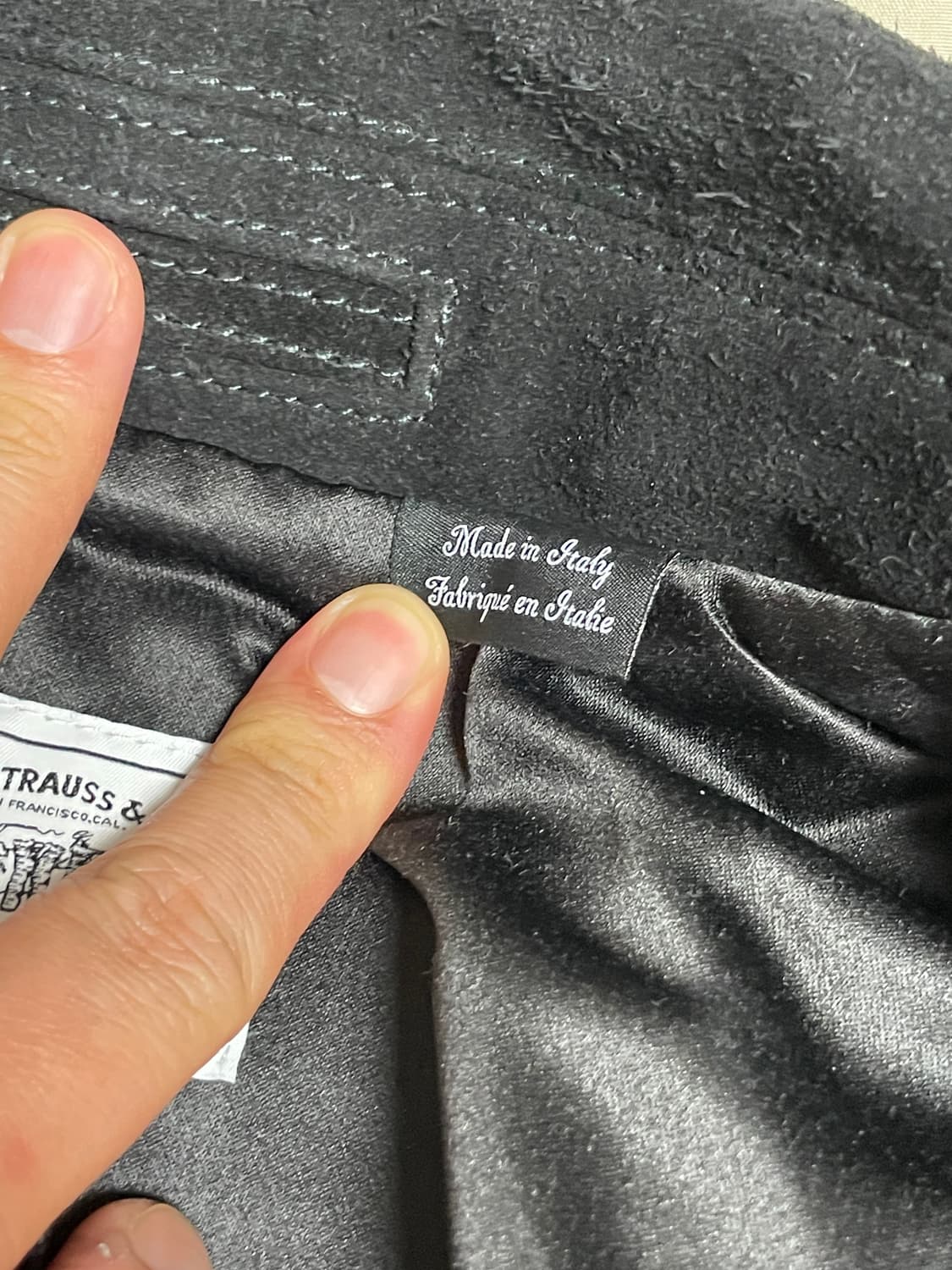 리바이스 자운드 블랙 스웨이드 코치 자켓 상품이미지10