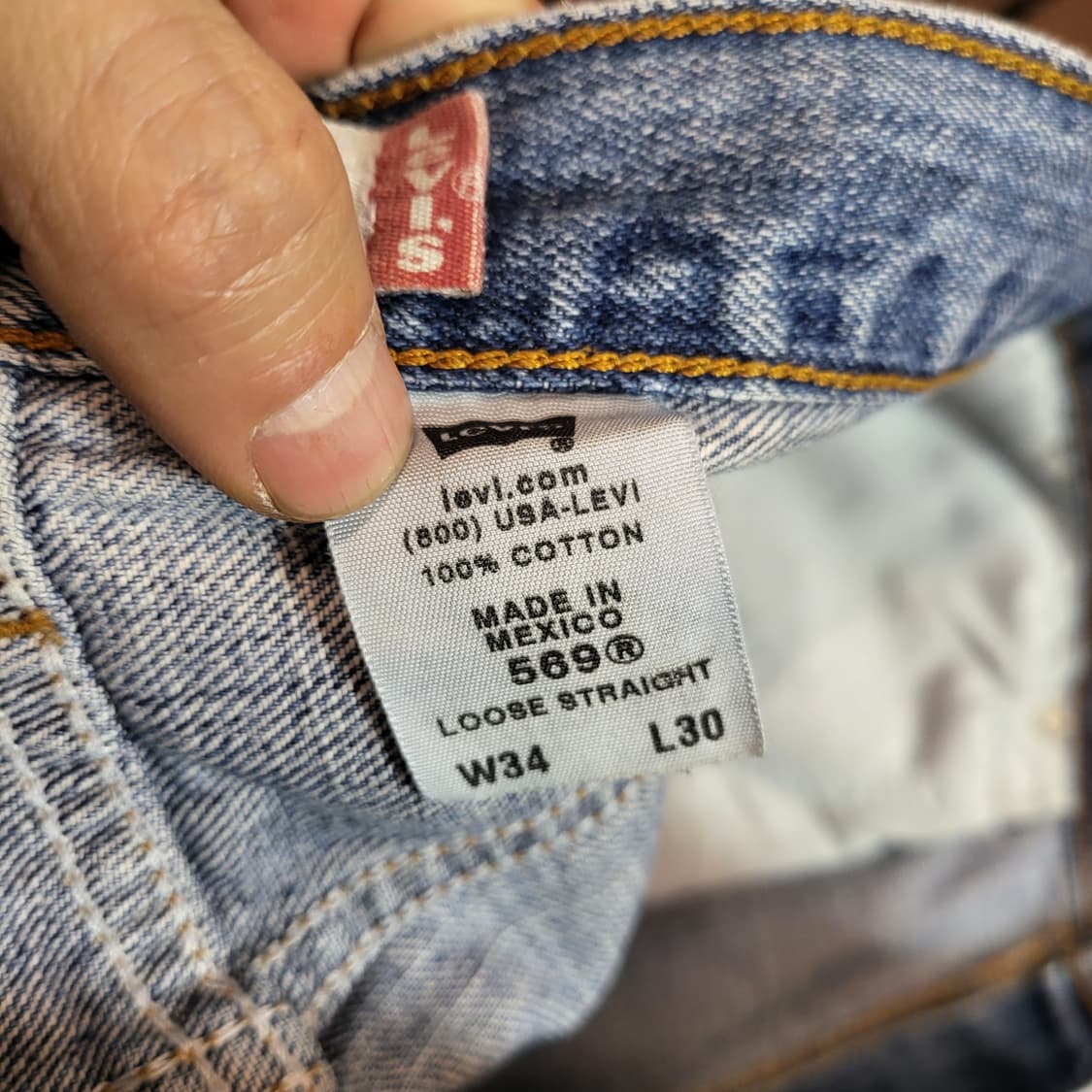 리바이스 청바지 569 (35) 상품이미지9