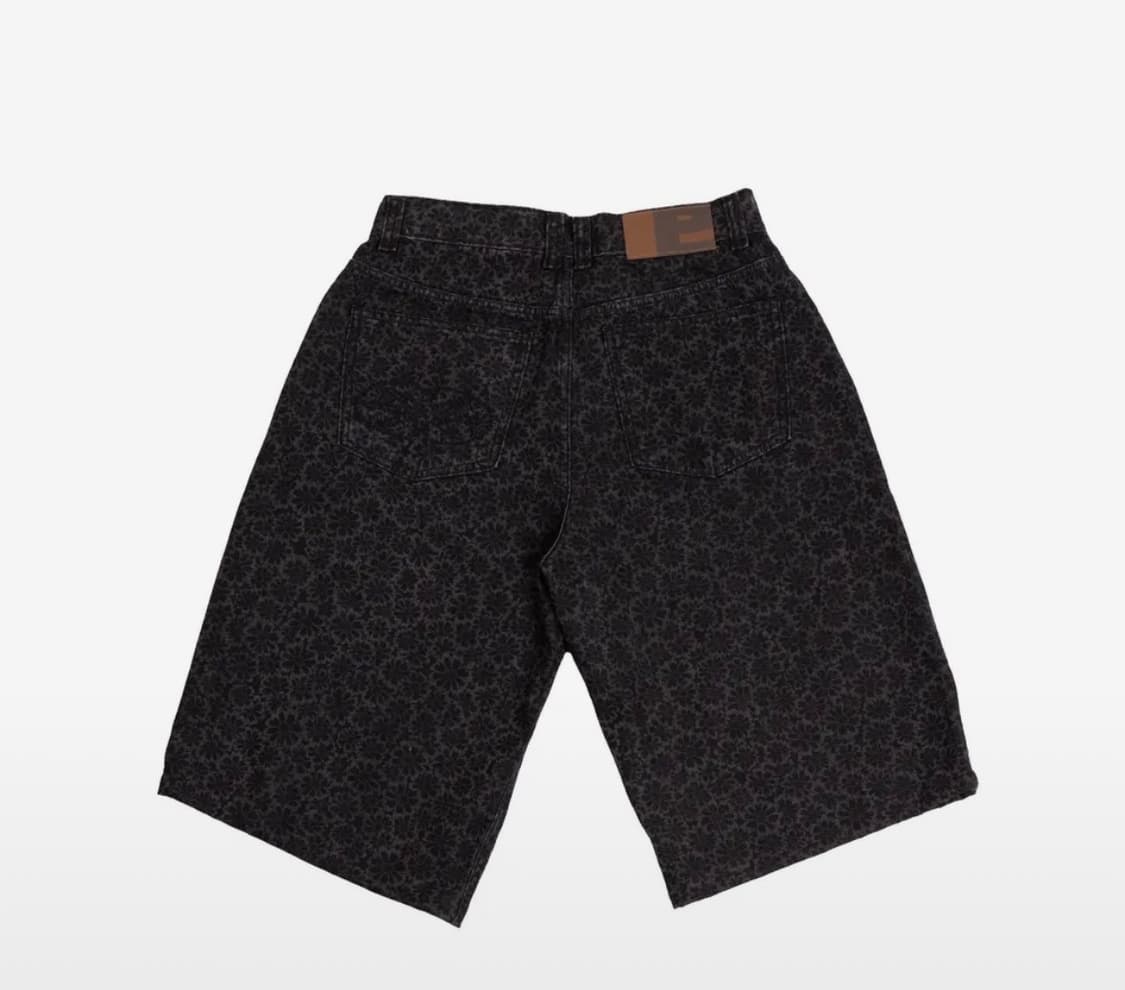 ERTR 이알티알 플라워 쇼츠데님 상품이미지2