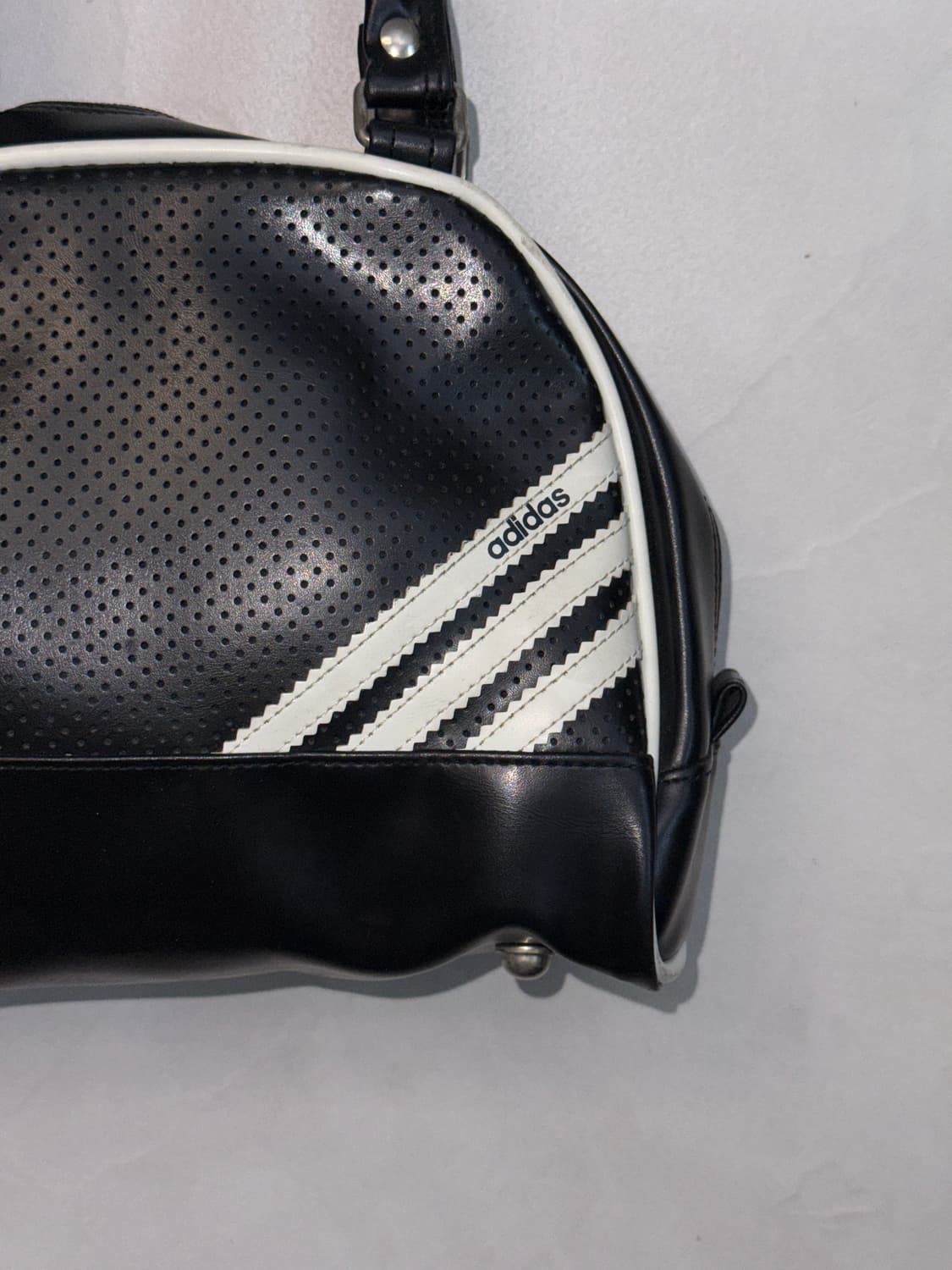 Adidas black leather mini bowling bag 상품이미지2