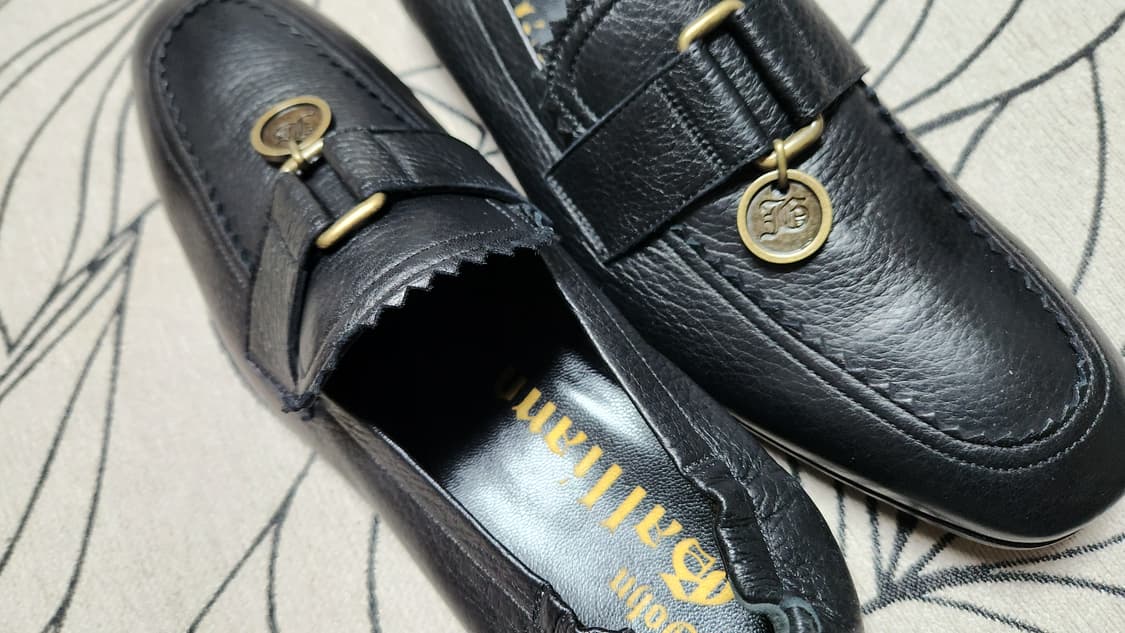 존갈리아노 남성  나파가죽 로퍼 40사이즈 255~260 상품이미지1