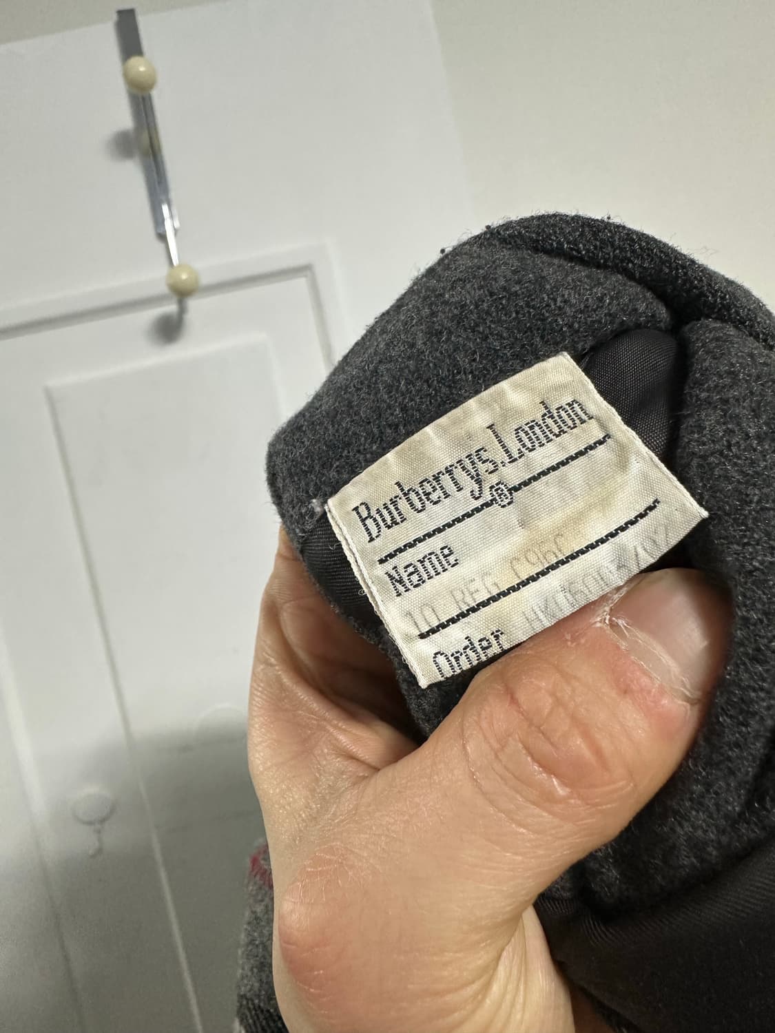 버버리 숄카라 코트 상품이미지5