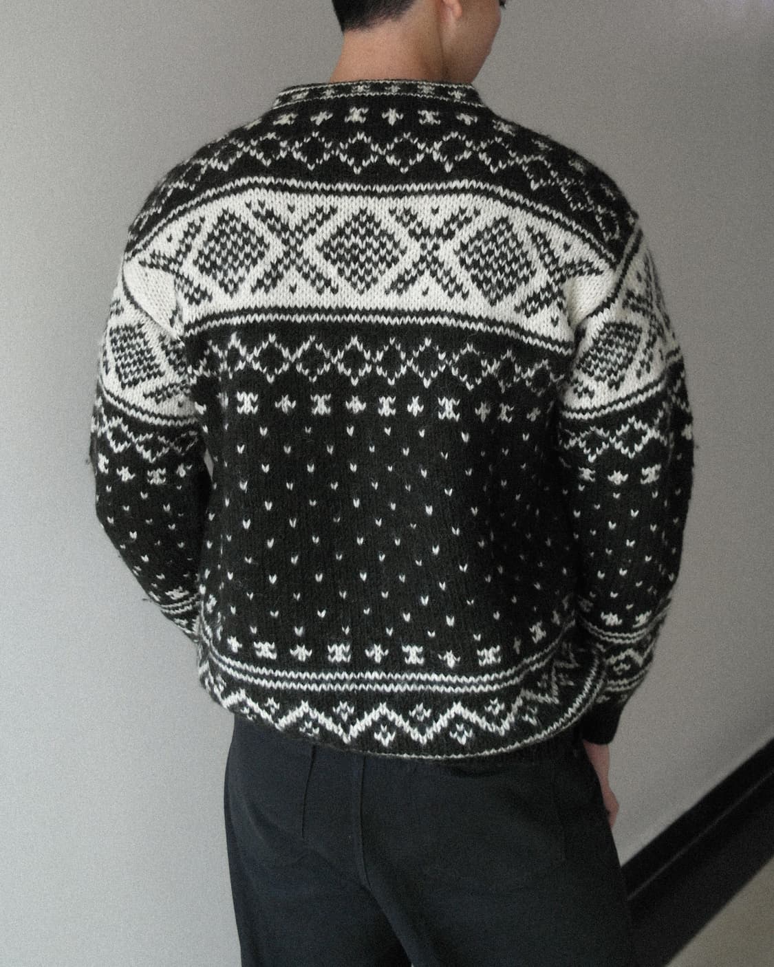 노르웨이 니트 스웨터 상품이미지2