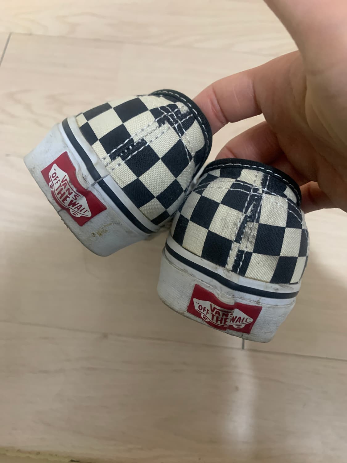 반스 체커보드 운동화 225 상품이미지2