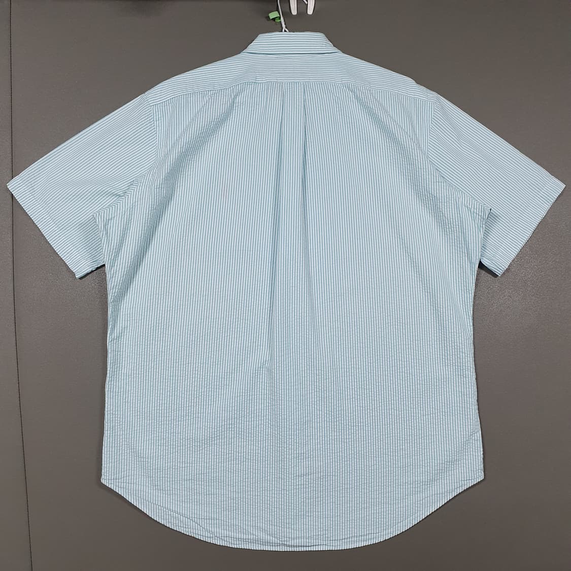 실측 2XL) 폴로 랄프로렌 포니 버튼다운 시어서커 반팔 셔츠 클래식핏 상품이미지7