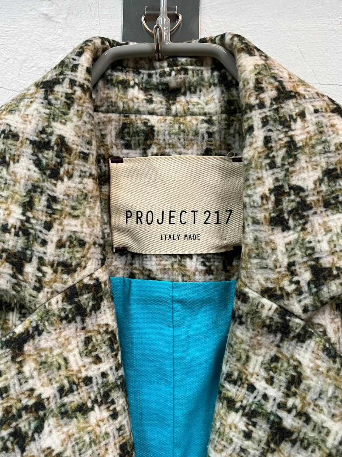 Project 217 ITALY MADE 폴리 혼방 코트 40 상품이미지2