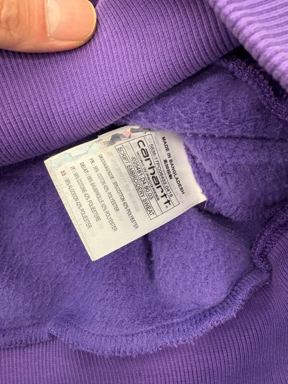 칼하트 맨투맨 상품이미지3