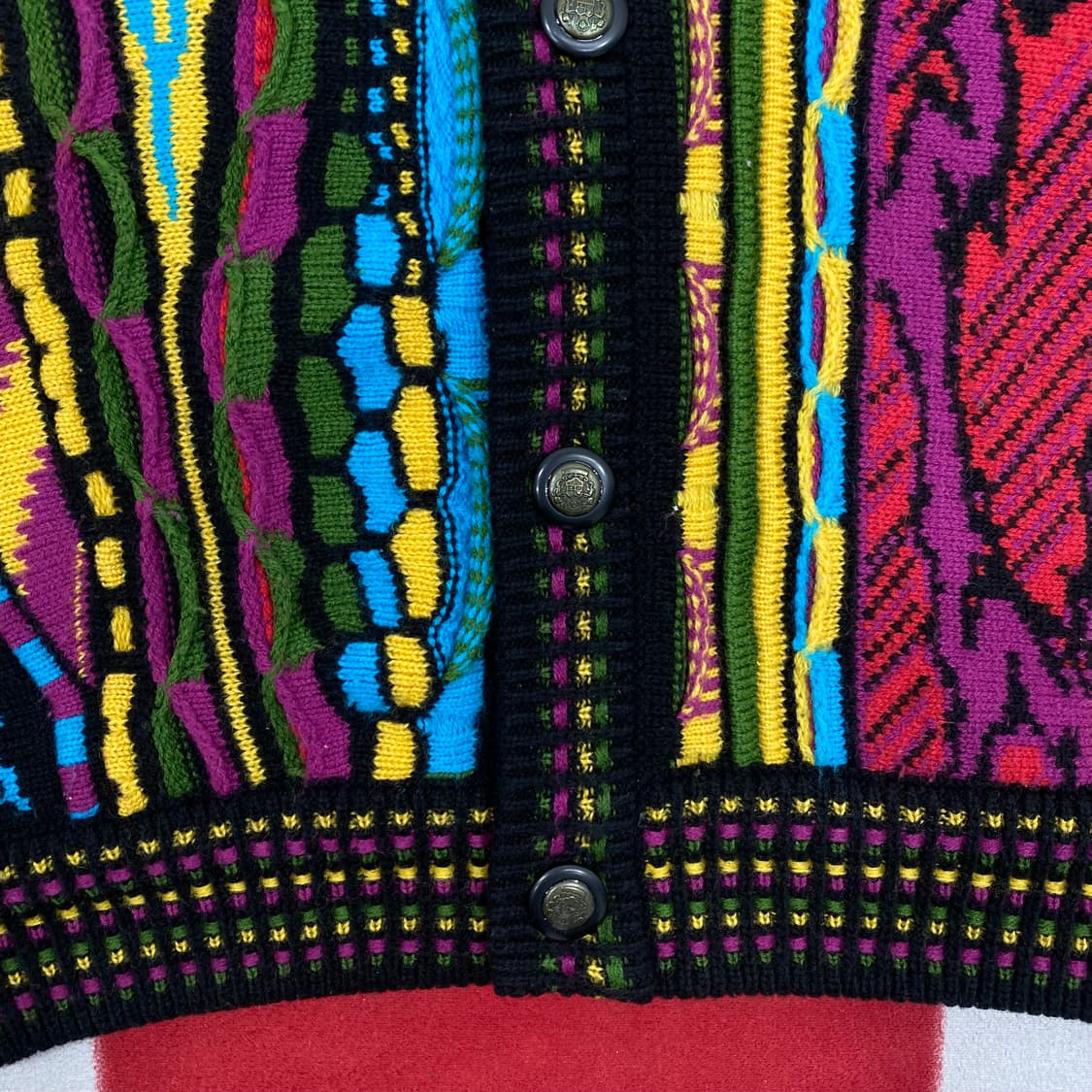 빈티지 케이블 조끼 가디건 실측 M - L  상품이미지4