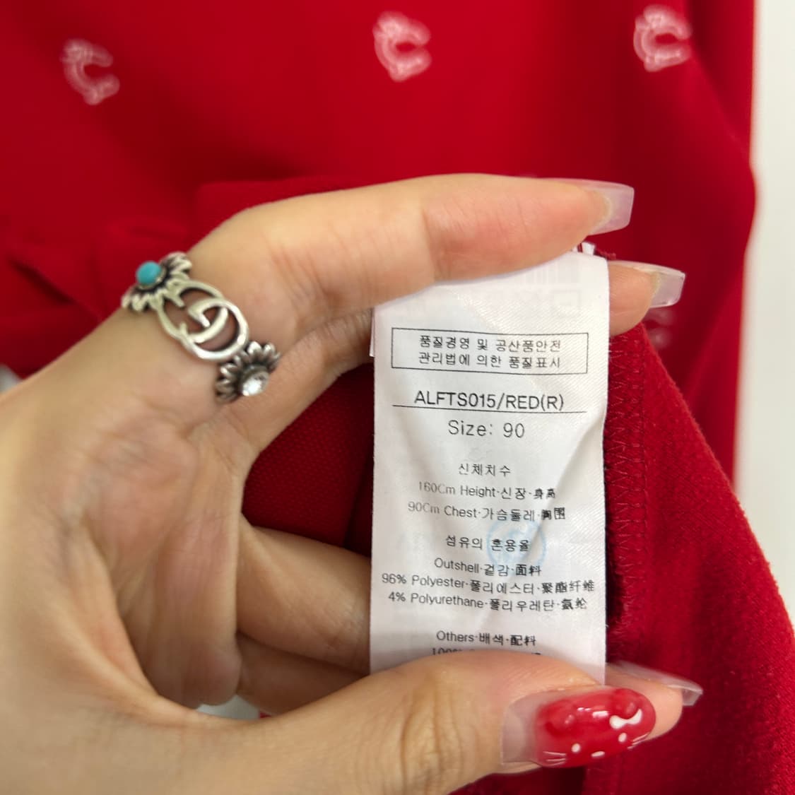 루이까스텔 골프 여성 티셔츠 90 상품이미지4