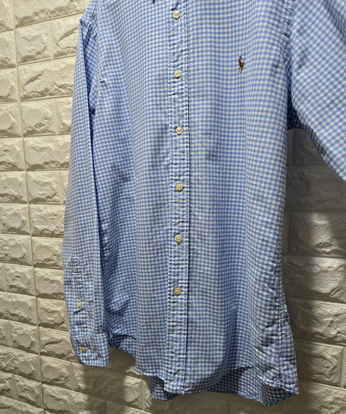 랄프로렌 멀티포니 클래식핏 체크셔츠 100~105 상품이미지5
