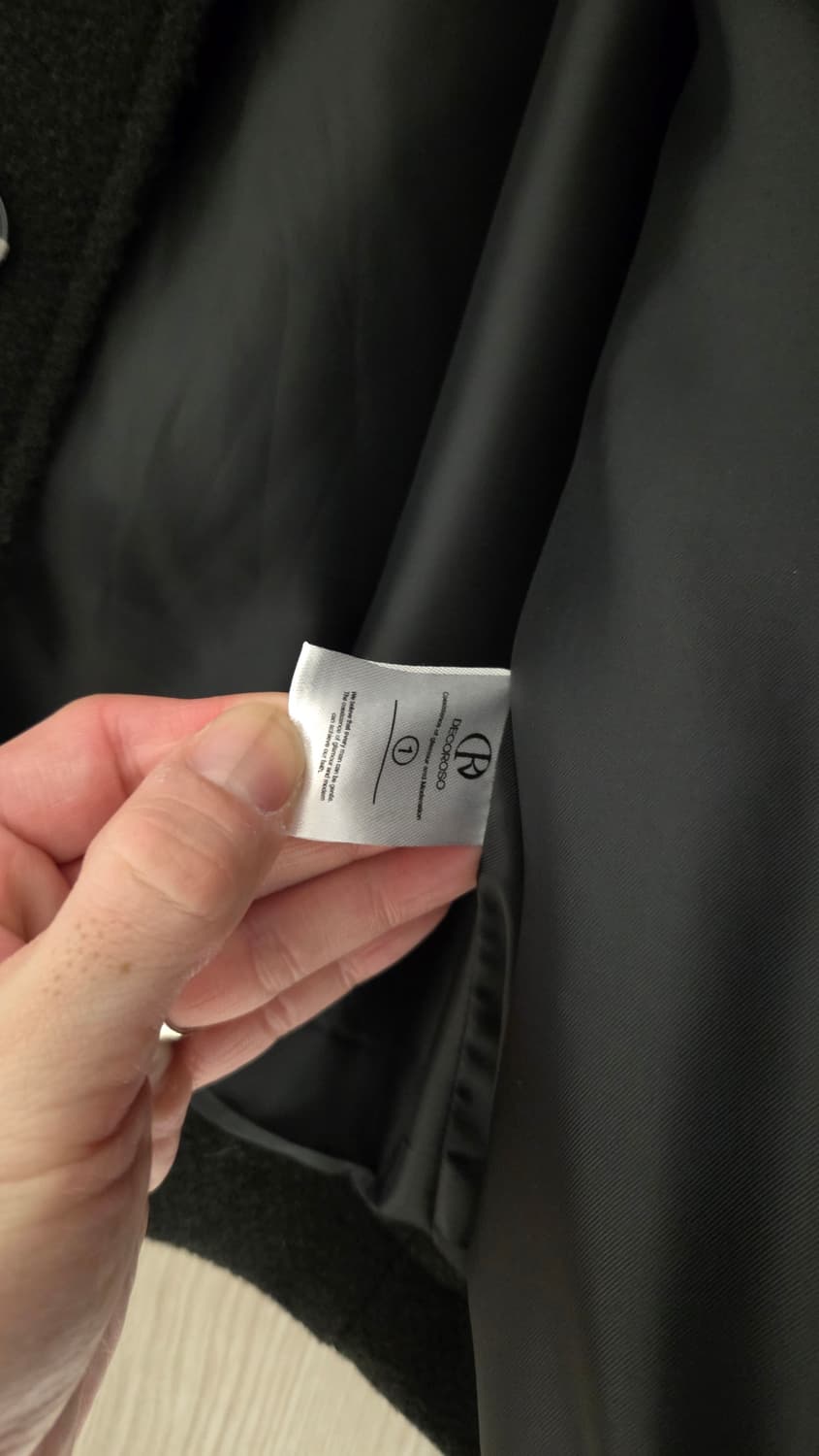 데꼬로소 울 블루종 s 상품이미지3