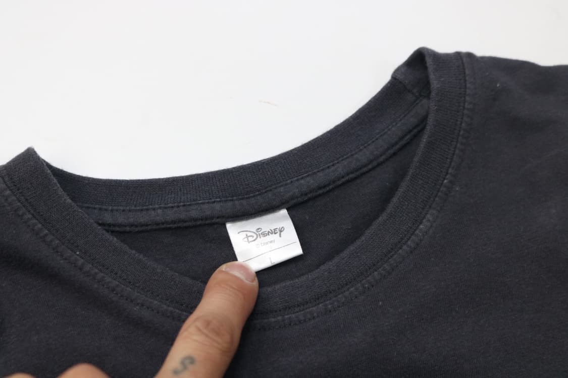 디즈니 빈티지 올스타 캐릭터 블랙 반팔티셔츠 (L) 상품이미지4