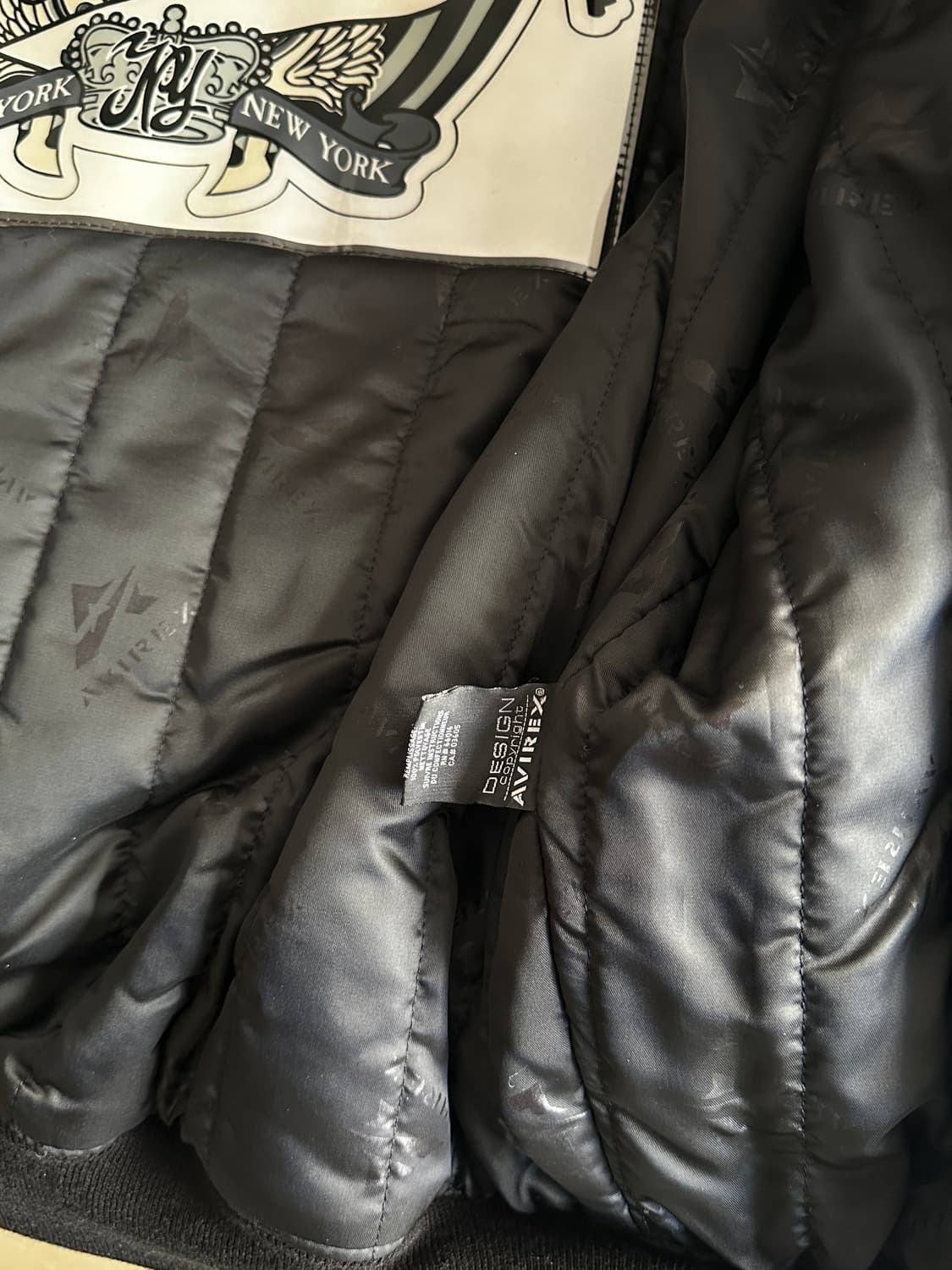 아비렉스 avirex nyc 레더 바시티 자켓 상품이미지9