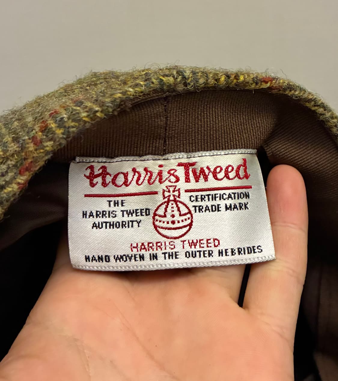 (L)그린그로브위버스x해리스트위드 울 헌팅캡 베레모 모자 상품이미지9