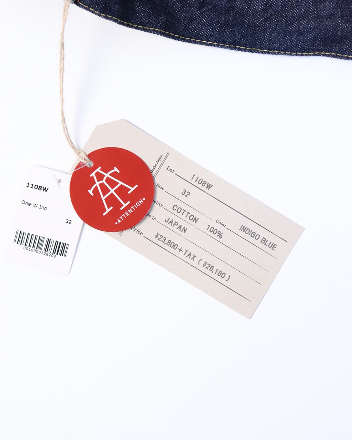 풀카운트(Fullcount) 1108 슬림 스트레이트 데님 상품이미지7