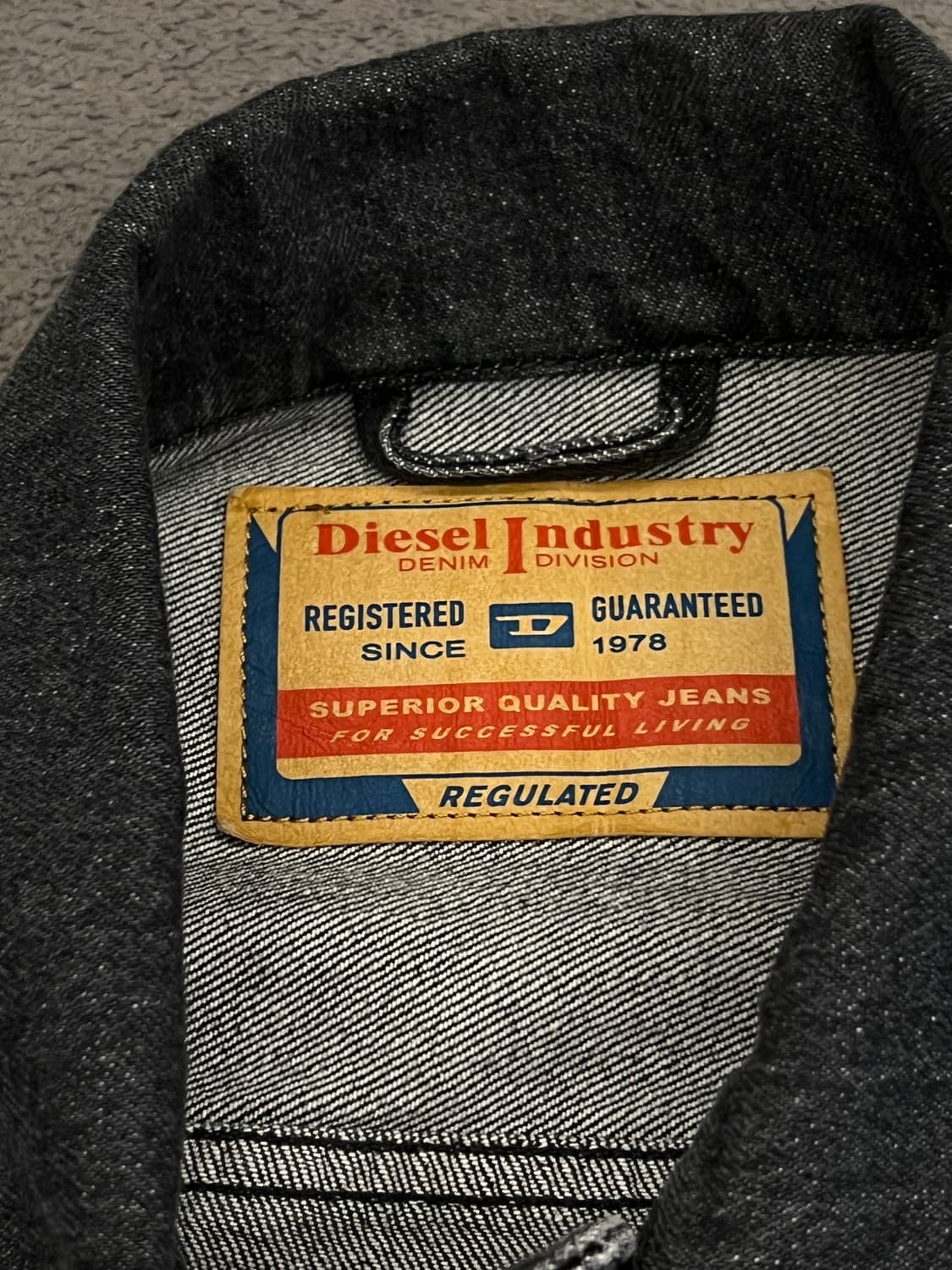 디젤 D 바르시 데님 트러커 처분  상품이미지3