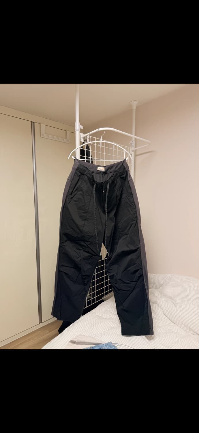 ETCE 믹스드 라운지 팬츠 블랙 L사이즈 상품이미지4