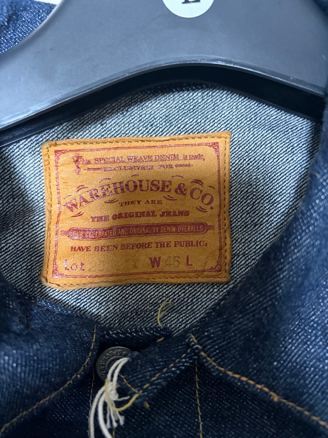 웨어하우스 dsb 2001xx 원워시 46사이즈 상품이미지2