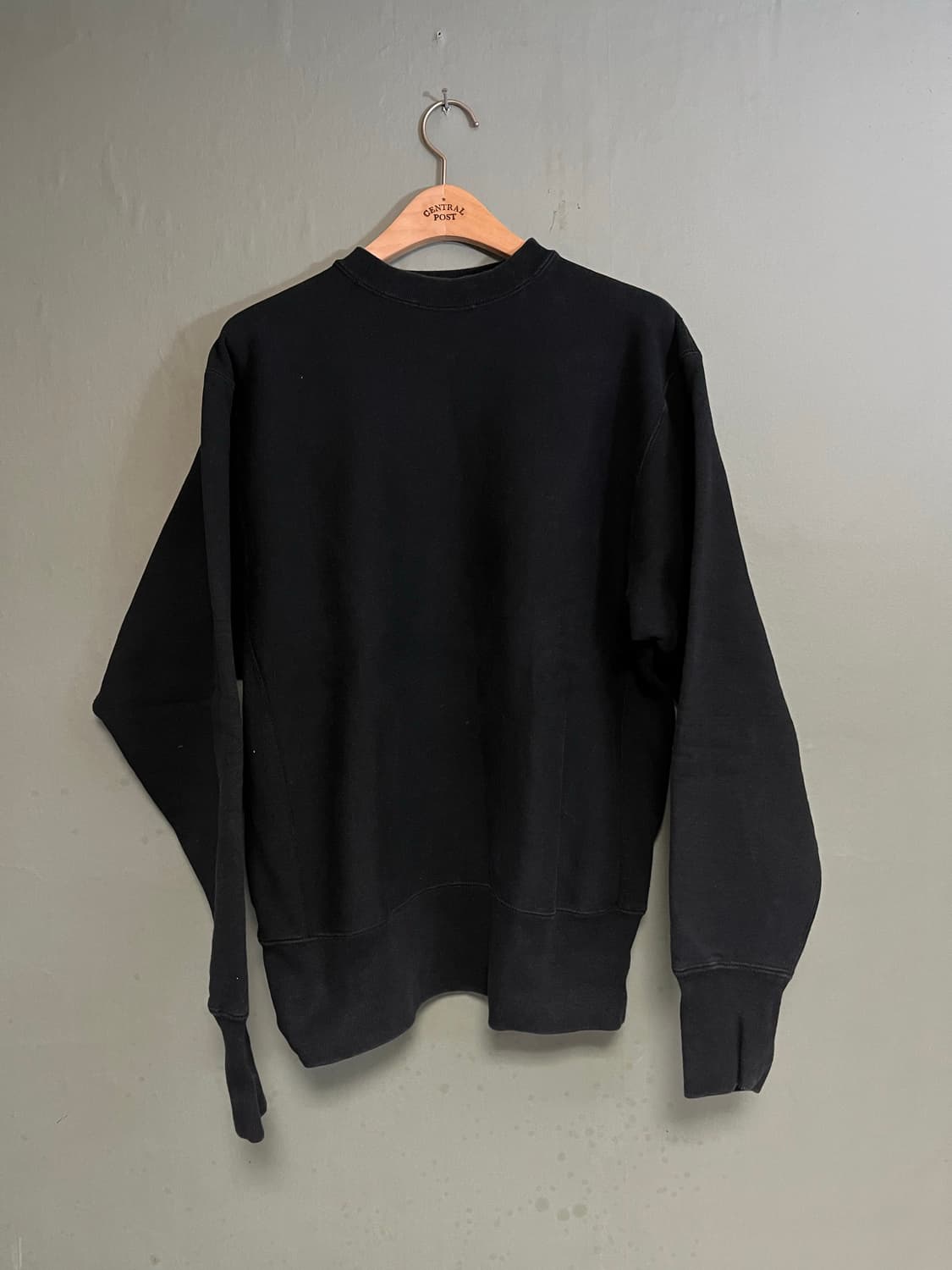 챔버 스웻셔츠 블랙 헤비온즈 M 상품이미지1