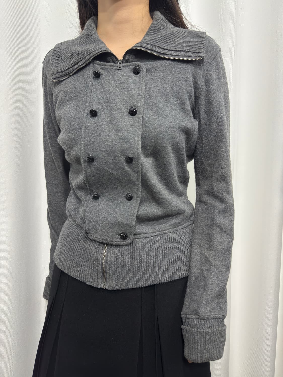 banana republic button detail zipup 상품이미지3