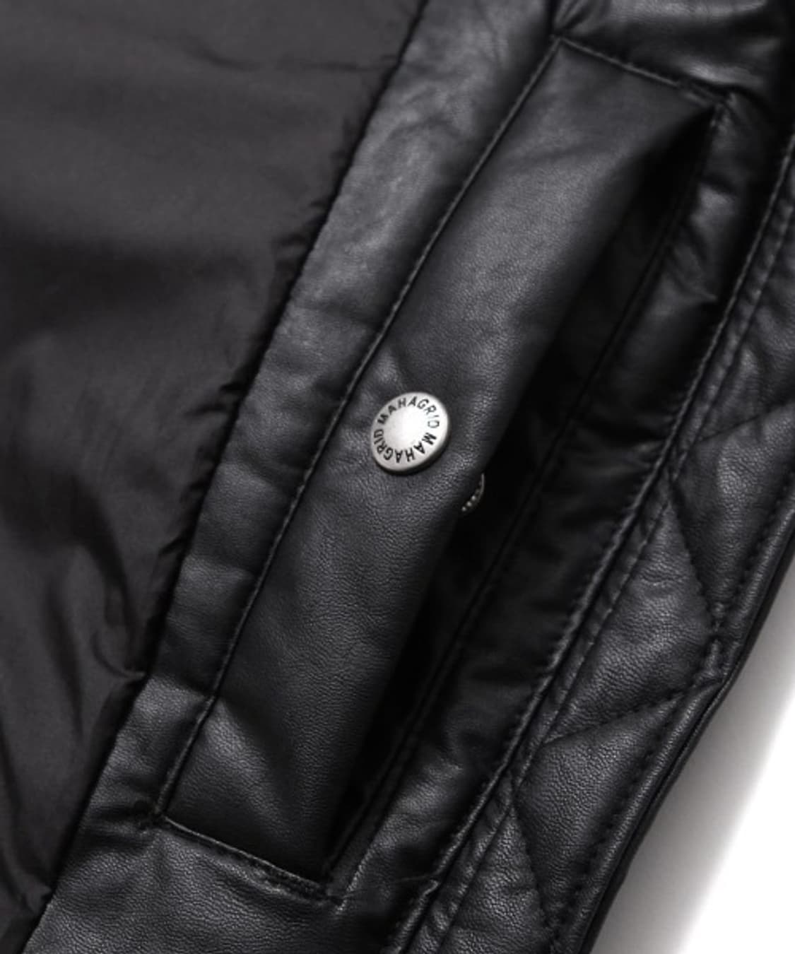 마하그리드 에코레더 덕다운 패딩 상품이미지2