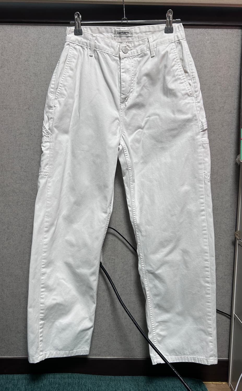 칼하트윕 싱글니 스트레이트핏 코튼 팬츠 상품이미지2