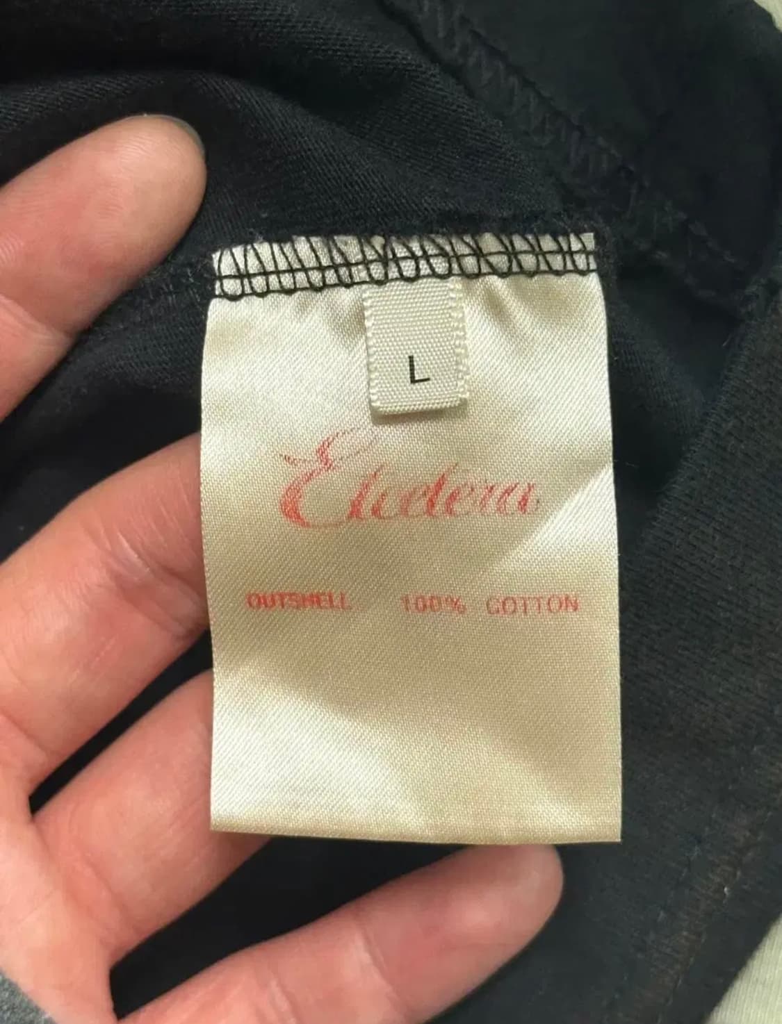 (L) ETCE 아워플레어 레이어드 롱슬리브 블랙 상품이미지2