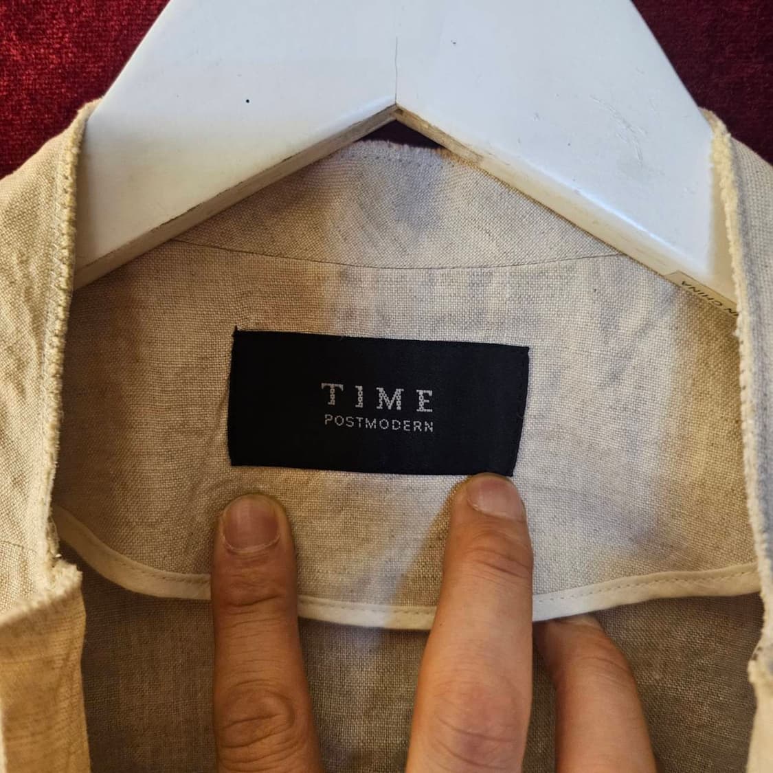 타임(TIME) 린넨 논 버튼 자켓
55-66size 상품이미지5