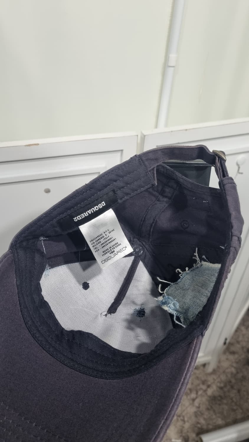 디스퀘어드 머리작아보이는 볼캡 프리사이즈 상태좋음 상품이미지6