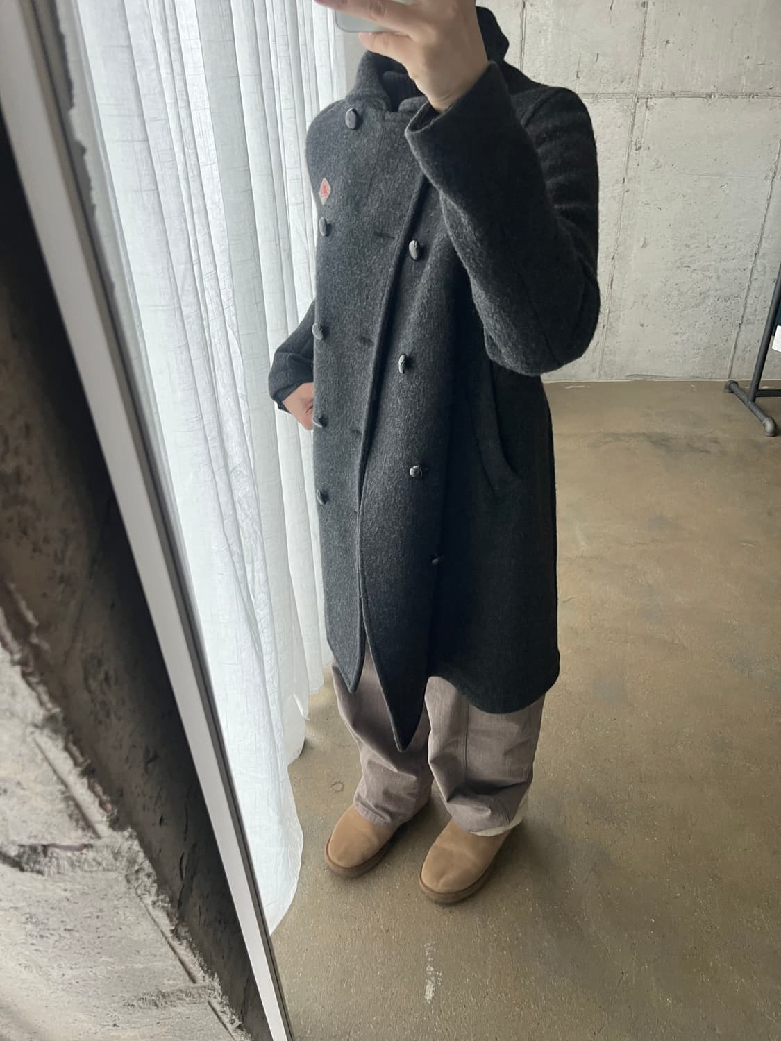 Danton 단톤 더블브레스트 롱코트  상품이미지2