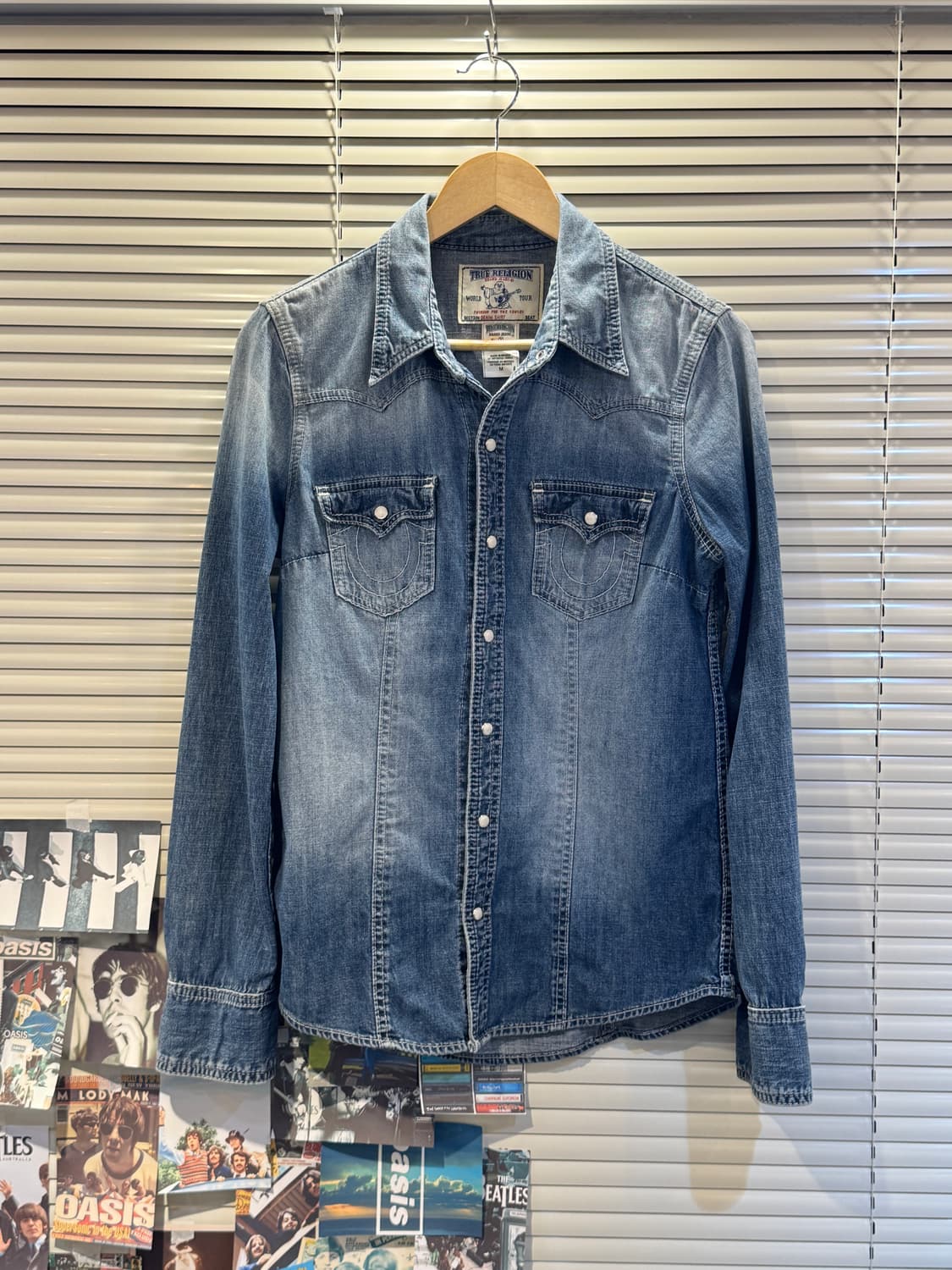 트루릴리전 웨스턴 데님셔츠(T45) 상품이미지1